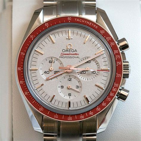 omega speedmaster red